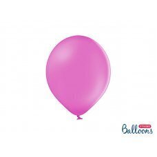 Balionas - apvalus, rožinis, 27cm. dydis. kaina ir informacija | Balionai | pigu.lt