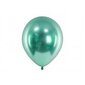 Blizgantys balionai, žali, 30 cm, 50 vnt