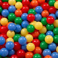 Selonis Игровая палатка Pop Up с пластиковыми шариками, 105x90см/100 шариков, для детей, голубой:жёлтый-зелёный-голубой-красный-оранжевый цена и информация | Детские игровые домики | pigu.lt