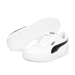 Повседневная обувь для женщин Puma Carina PFS Wn s 37121202, белая цена и информация | Спортивная обувь, кроссовки для женщин | pigu.lt
