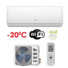 Oro kondicionierius / šilumos siurblys oras-oras Ande Jupiter 3.5/3.5 kW R32 su WI-FI AND-H12/JAR32 (-20°C) kaina ir informacija | Kondicionieriai, šilumos siurbliai, rekuperatoriai | pigu.lt