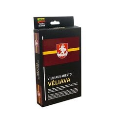 Флаг Вильнюса, 100x170 см
 цена и информация | Флаги и аксессуары к ним | pigu.lt
