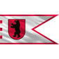 Žemaitijos vėliava II skirta kabinti ant koto, 100x200 cm цена и информация | Vėliavos ir jų priedai | pigu.lt