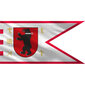 Žemaitijos vėliava IV skirta kabinti ant koto, 100x160 cm kaina ir informacija | Vėliavos ir jų priedai | pigu.lt