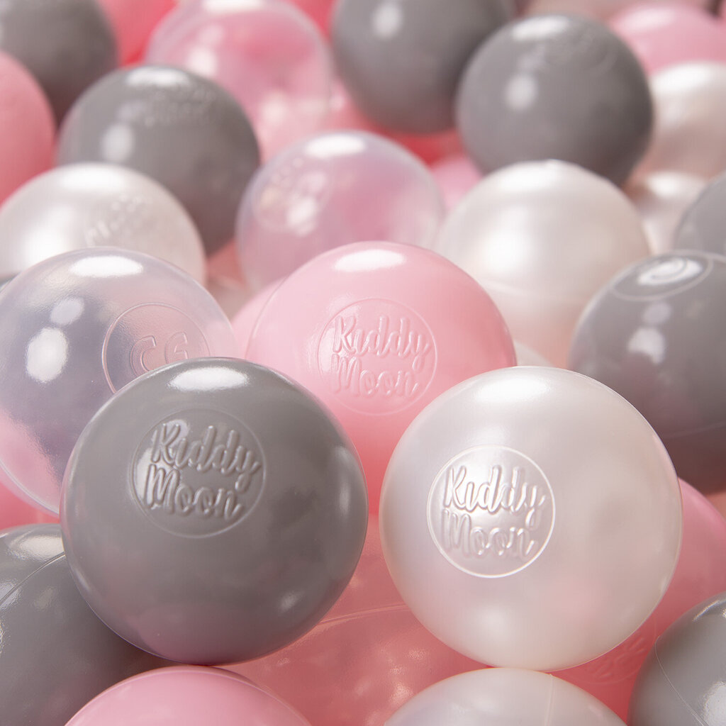 Plastikiniai kamuoliukai baseinui KiddyMoon, 100 vienetų ∅ 6cm цена и информация | Žaislai kūdikiams | pigu.lt