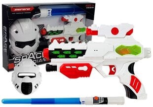 Комплект космических войн с лазерным пистолетом, маской и мечом цена и информация | Игрушки для мальчиков | pigu.lt