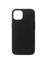 Just Must 6973297904334 LIQUID SILICONE case for iPhone 13 6.1, Black цена и информация | Чехлы для телефонов | pigu.lt