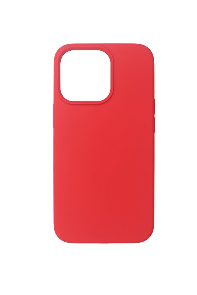 Just Must 6973297904389 LIQUID SILICONE case for iPhone 13 Pro 6.1, Red цена и информация | Telefono dėklai | pigu.lt
