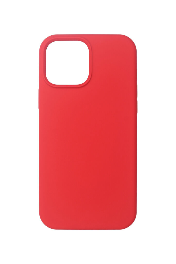 Just Must 6973297904433 LIQUID SILICONE case for iPhone 13 Pro Max 6.7, Red kaina ir informacija | Telefono dėklai | pigu.lt