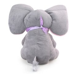 Interaktyvus drambliukas - pilkas ir rožinis kaina ir informacija | Minkšti (pliušiniai) žaislai | pigu.lt