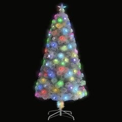 Dirbtinė Kalėdų eglutė, 120 cm, balta kaina ir informacija | Eglutės, vainikai, stovai | pigu.lt