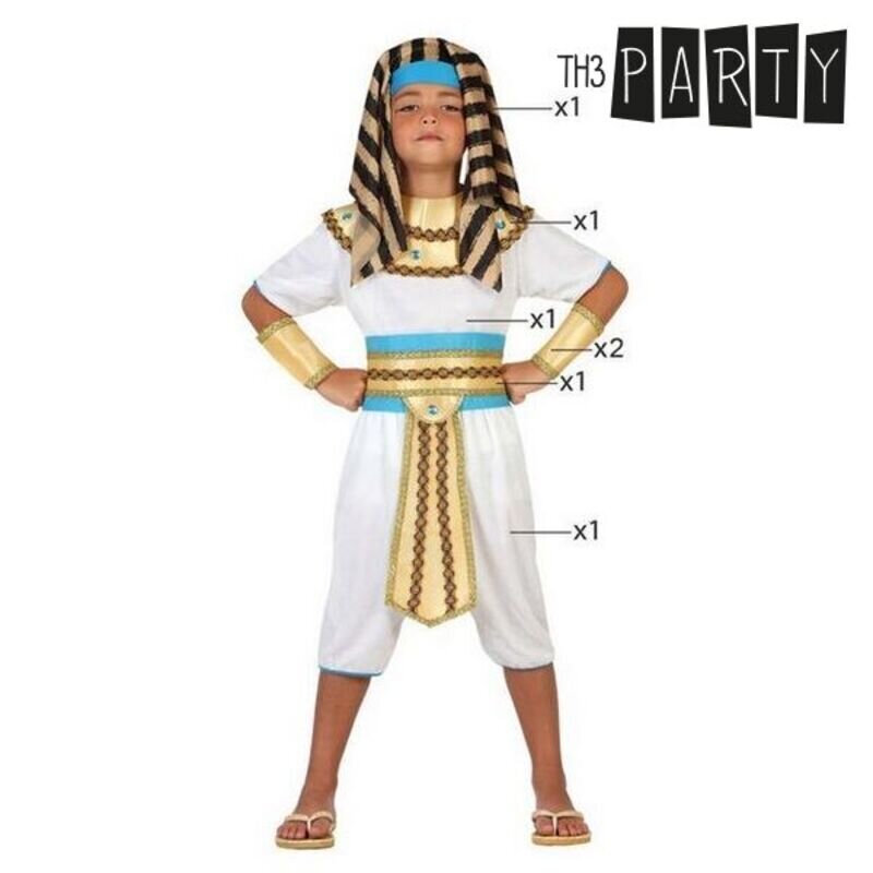 Kostiumas vaikams Egiptietis Balta цена и информация | Karnavaliniai kostiumai | pigu.lt
