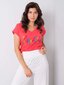 Marškinėliai moterims su spalvota aplikacija kaina ir informacija | Marškinėliai moterims | pigu.lt