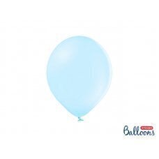 Balionas - apvalus, mėlynas, 27cm. dydis. kaina ir informacija | Balionai | pigu.lt
