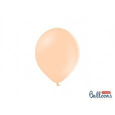 Воздушные шары Strong 23 см, пастельный светло-персиковый (1 шт. / 100 шт.) цена и информация | Шарики | pigu.lt