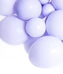 Воздушные шары Strong 30 см, пастельные светло-сиреневые (1 шт. / 100 шт.) цена и информация | Шарики | pigu.lt
