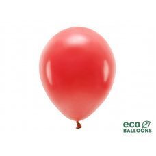 Eco Balloons 30см пастель, красный (1 шт. / 100 шт.) цена и информация | Шарики | pigu.lt