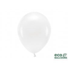 Eco Balloons 30см пастель, белый цвет (1 шт. / 100 шт.) цена и информация | Шарики | pigu.lt