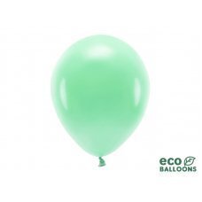 Eco Balloons 30см металлик, зеленое яблоко (1 шт. / 100 шт.) цена и информация | Шарики | pigu.lt