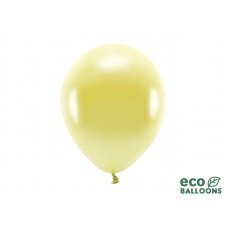 Eco Balloons 26см металлик, светло-желтый (1 шт. / 10 шт.) цена и информация | Шарики | pigu.lt