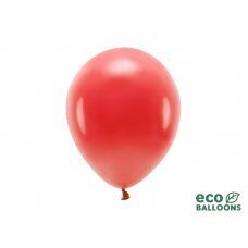 Eco Balloons 26см пастель, красный (1 шт. / 10 шт.) цена и информация | Шарики | pigu.lt