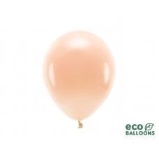 Eco Balloons пастель 26см, светло-персиковый (1 шт. / 10 шт.) цена и информация | Шарики | pigu.lt