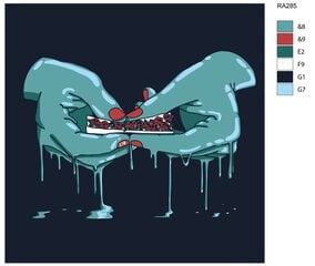 Картина по номерам 40 x 40 cm  PG4040-37 цена и информация | Живопись по номерам | pigu.lt