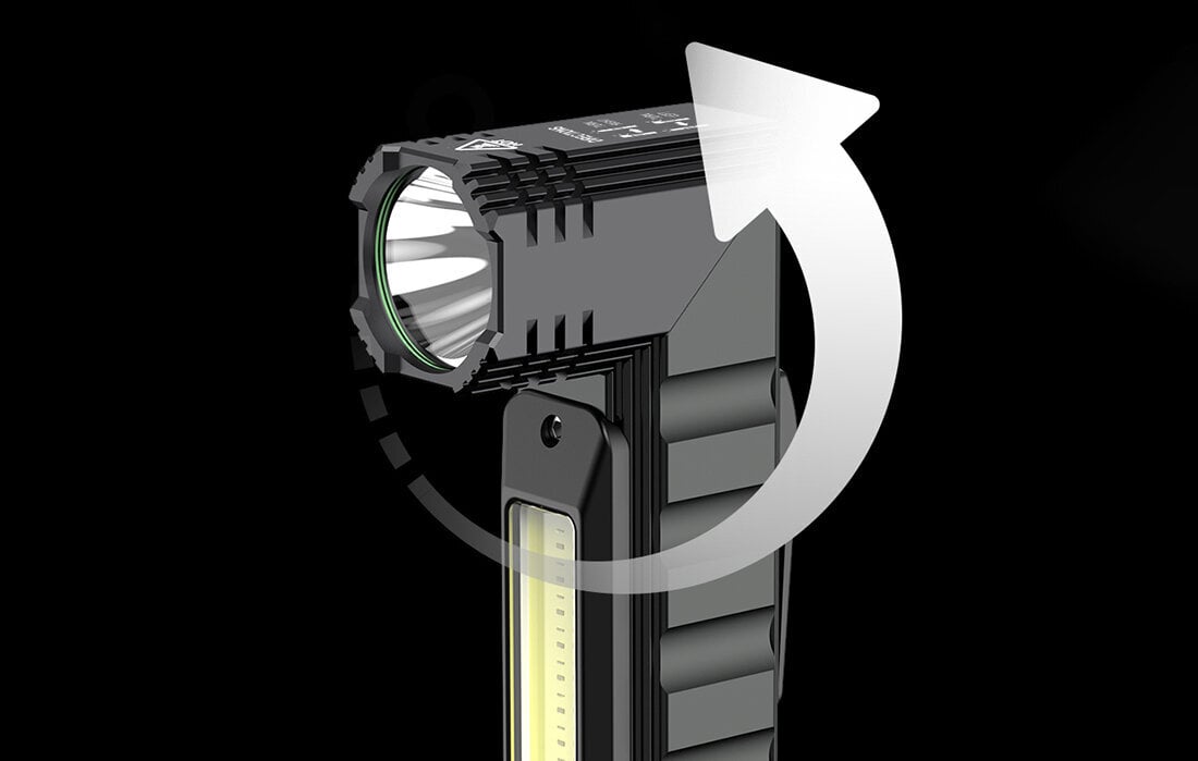 Daugiafunkcinis žibintuvėlis Superfire G19, USB, 200lm, 200m цена и информация | Žibintuvėliai, prožektoriai | pigu.lt