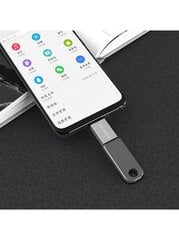 Micro USB į USB 3.0 OTG adapteris, microUSB į USB3.0 OTG adapteris, borofone BV2 kaina ir informacija | Adapteriai, USB šakotuvai | pigu.lt