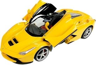 Автомобиль Ferrari Rastar с пультом дистанционного управления 1:14, желтый цена и информация | Игрушки для мальчиков | pigu.lt