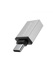 Type-C į USB 3.0 OTG adapteris, Type C į USB3.0 OTG adapteris, borofone BV3 kaina ir informacija | Adapteriai, USB šakotuvai | pigu.lt