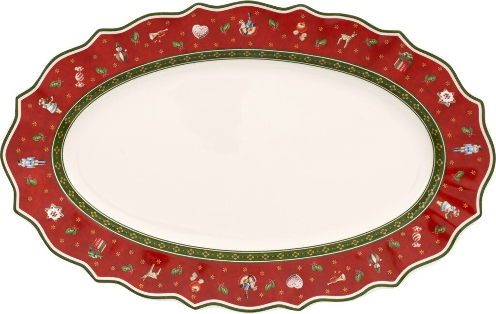Villeroy & Boch serviravimo lėkštė, 38 x 23,5 cm kaina ir informacija | Indai, lėkštės, pietų servizai | pigu.lt