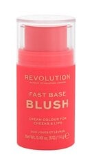 Makeup Revolution London Fast Base Blush румяна 14 г, Bloom цена и информация | Бронзеры (бронзаторы), румяна | pigu.lt