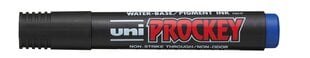 Žymeklis Uni-Ball Prockey Marker PM-126, 12vnt., mėlynas kaina ir informacija | Kanceliarinės prekės | pigu.lt