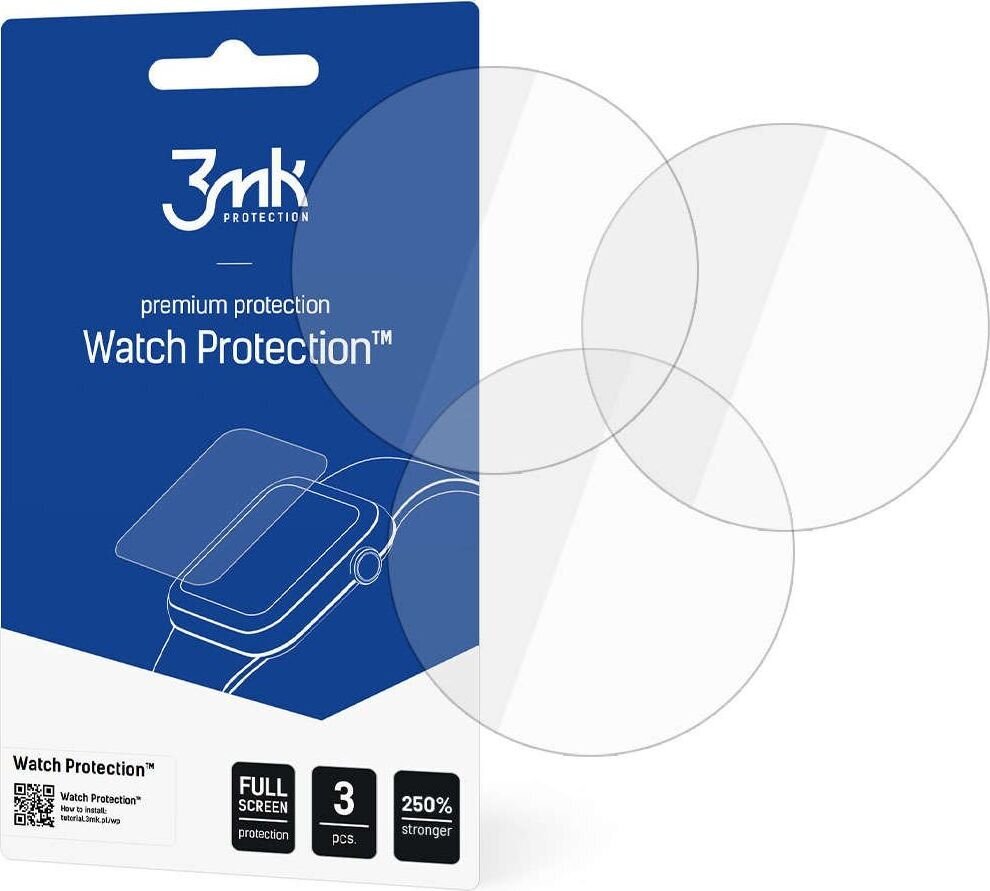 3MK Watch Screen Protector kaina ir informacija | Išmaniųjų laikrodžių ir apyrankių priedai | pigu.lt