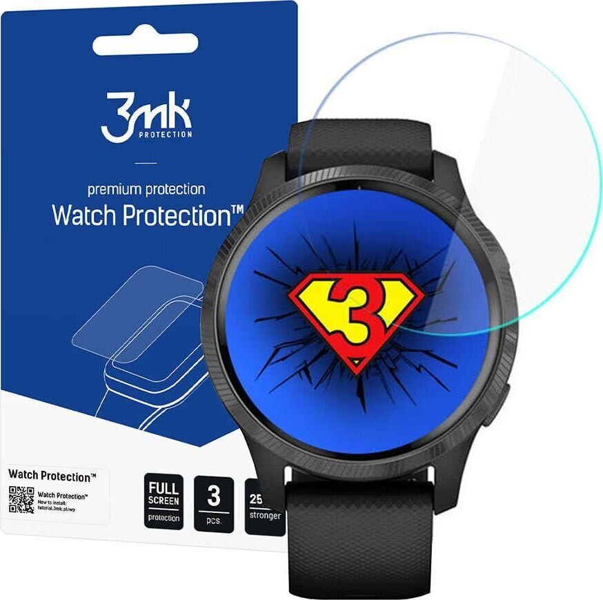 3MK Watch Screen Protector kaina ir informacija | Išmaniųjų laikrodžių ir apyrankių priedai | pigu.lt