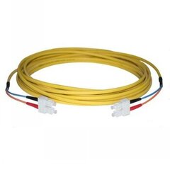 BLACKBOX FO OS1/2 SINGLE-MODE PATCH CABLES LSZH RUGGEDIZED - LC-LC, 15M kaina ir informacija | Kabeliai ir laidai | pigu.lt