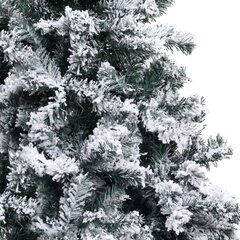 Dirbtinė Kalėdų eglutė su LED ir žaisliukais, žalia, 120cm цена и информация | Искусственные елки | pigu.lt