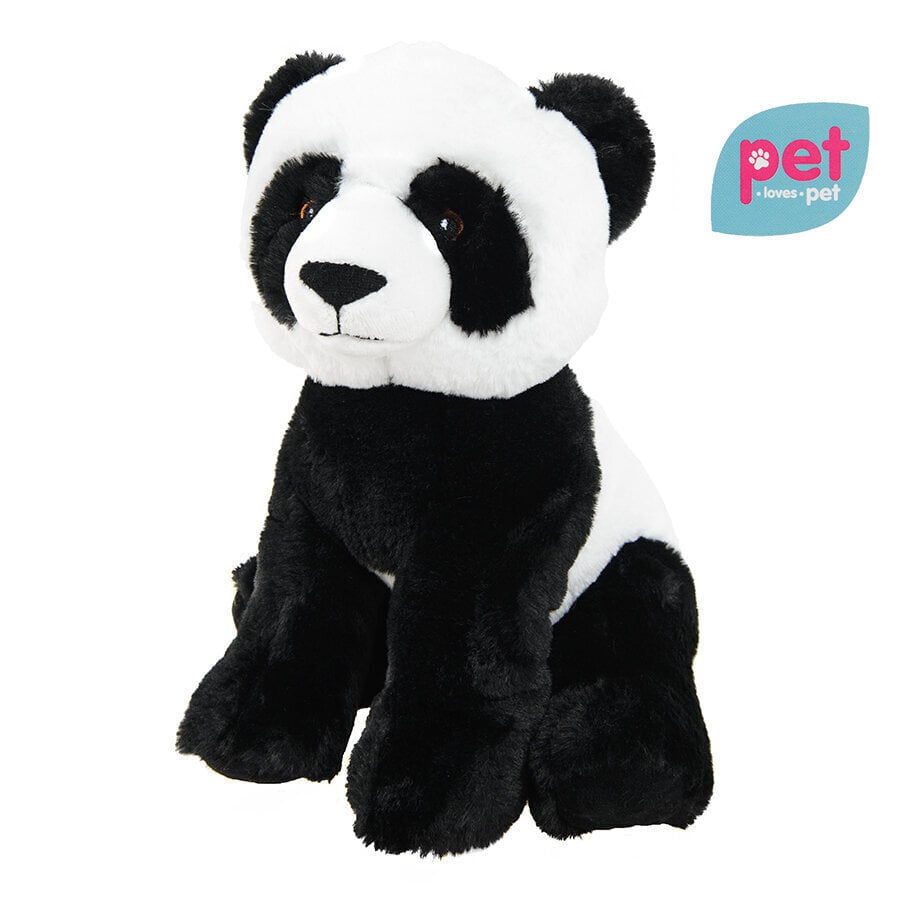 Pliušinė panda Smiki Pet loves pet, 28 cm цена и информация | Minkšti (pliušiniai) žaislai | pigu.lt