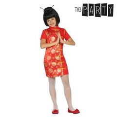 Маскарадные костюмы для детей Китайка Красный цена и информация | Карнавальные костюмы | pigu.lt