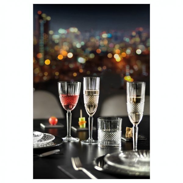 Šampano taurės Brilliante Flute RCR 190ml kaina ir informacija | Taurės, puodeliai, ąsočiai | pigu.lt