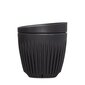 Huskee kavos puodelis su dangteliu, 180 ml, juodas kaina ir informacija | Termosai, termopuodeliai | pigu.lt
