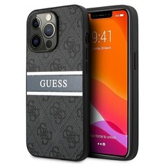 Чехол Original GUESS-Stripe Collection для iPhone 13 / 13 Pro / 14, серый цена и информация | Чехлы для телефонов | pigu.lt