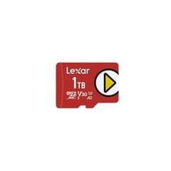 MEMORY MICRO SDXC 1TB UHS-I/PLAY LMSPLAY001T-BNNNG LEXAR цена и информация | Карты памяти для телефонов | pigu.lt