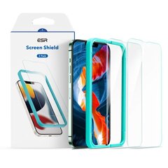 Ekrano apsauginis stiklas ESR Screen shield skirtas iPhone 13 ir 13 Pro, 2 vnt kaina ir informacija | Apsauginės plėvelės telefonams | pigu.lt