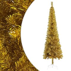 Kalėdų eglutė su LED ir žaisliukų rinkiniu, auksinė, 150cm kaina ir informacija | Eglutės, vainikai, stovai | pigu.lt