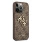 Original GUESS Big Metal Logo dėklas telefonui skirtas iPhone 13 Pro, rudas цена и информация | Telefono dėklai | pigu.lt