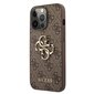 Original GUESS Big Metal Logo dėklas telefonui skirtas iPhone 13 Pro, rudas цена и информация | Telefono dėklai | pigu.lt