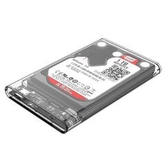 Kietasis diskas Enclosure Orico HDD 2,5" + USB 3.1, USB-C kaina ir informacija | Adapteriai, USB šakotuvai | pigu.lt