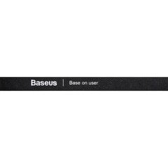 Baseus Colourful Circle Velcro Straps 1m Black цена и информация | Кабели для телефонов | pigu.lt